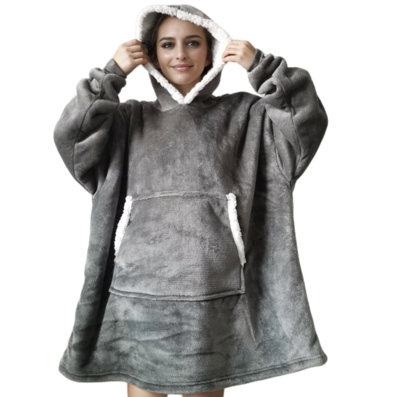 Manta con capucha de franela s - Sherpa Hoodie Fleece reseña y precio