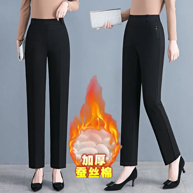 Pantalones de pierna recta par - Corduroy Pant Warm reseña y precio