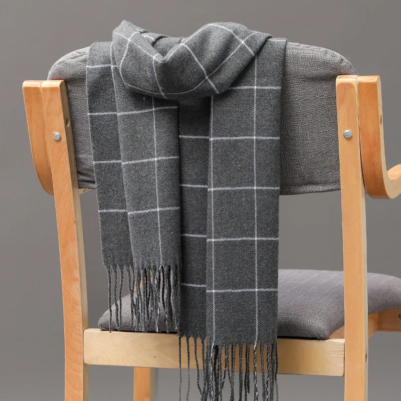 2023 nuevo invierno hombres bu - Wool Scarf Men reseña y precio