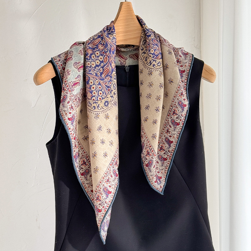 70% lana 30% bufanda de seda a - Wool Scarf Men reseña y precio
