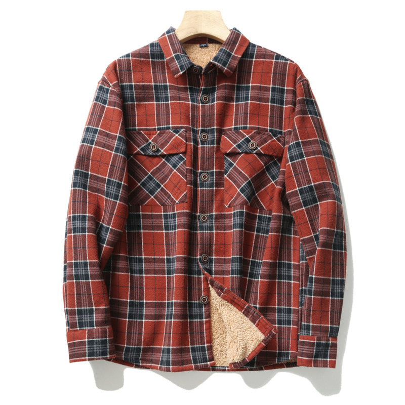 Camisas de franela a cuadros p - Flannel Shirt Lined reseña y precio