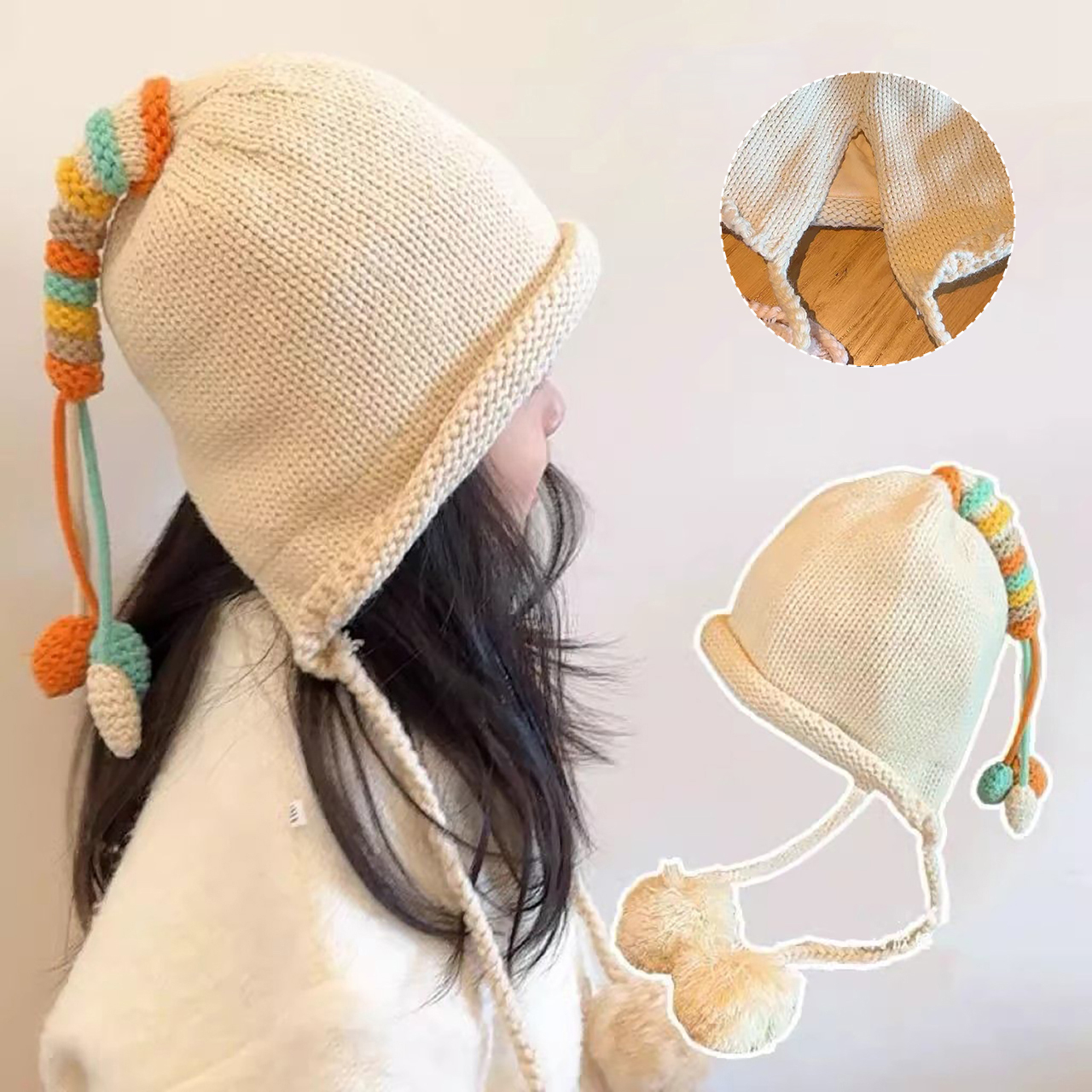 Gorro de Protección para los O - Knit Beanie Hat Warm reseña y precio