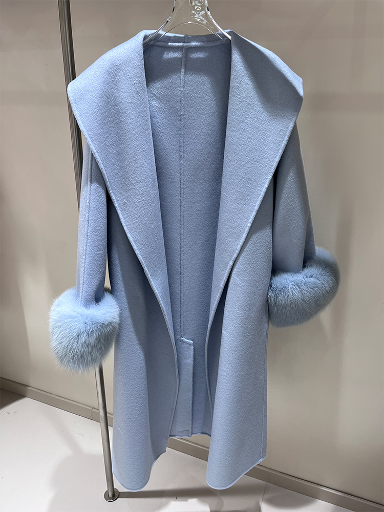 2025 nuevo abrigo de lana con  - Wool Coat Peacoat reseña y precio