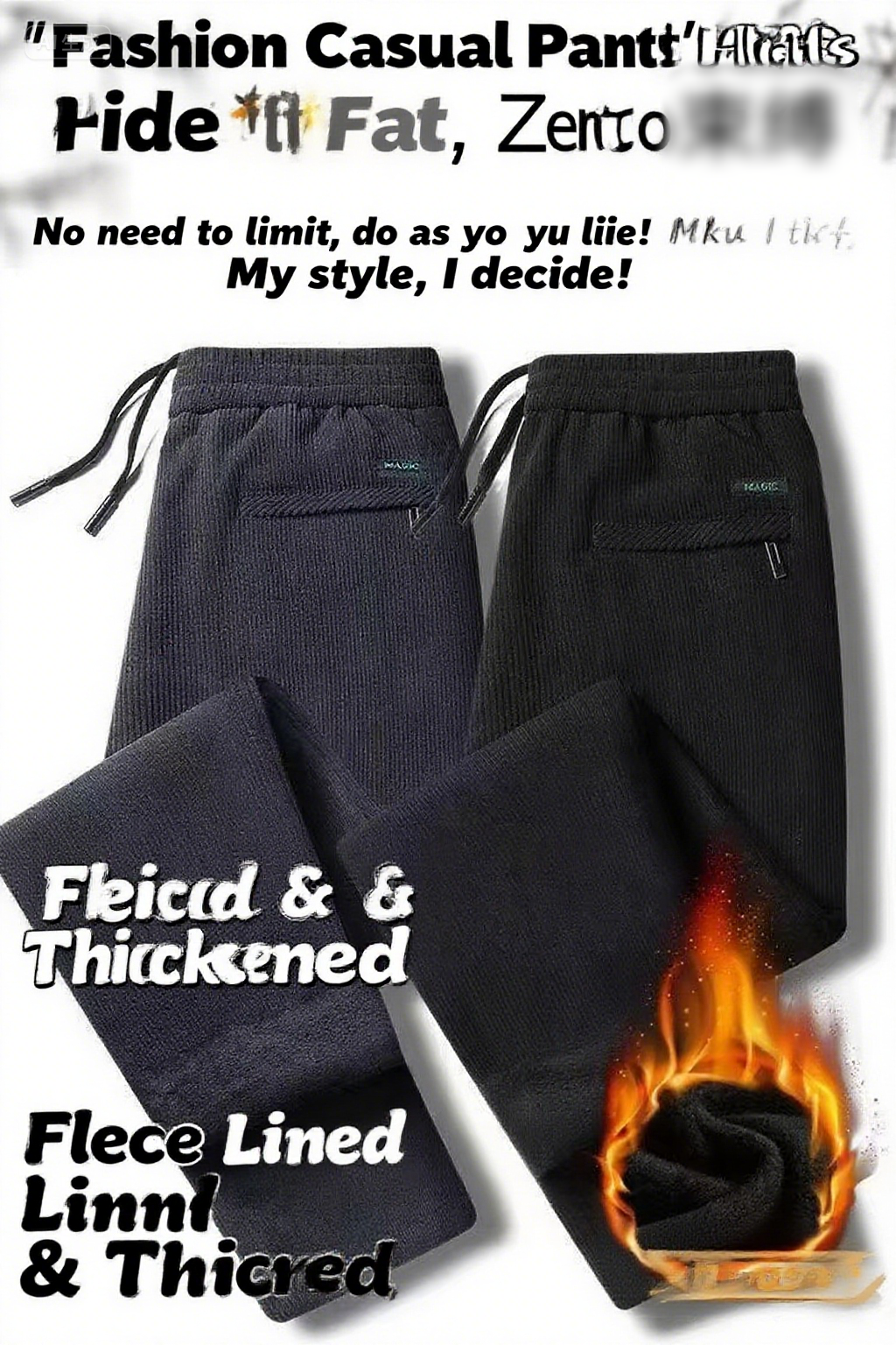 Pantalones informales de pana  - Corduroy Pant Warm reseña y precio