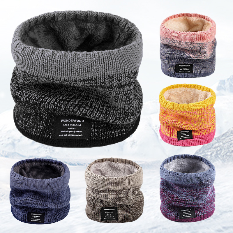Bufanda de punto con gradiente - Wool Scarf Men reseña y precio
