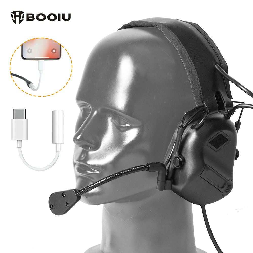 BOOIU-auriculares electrónicos - Earmuffs Foldable reseña y precio