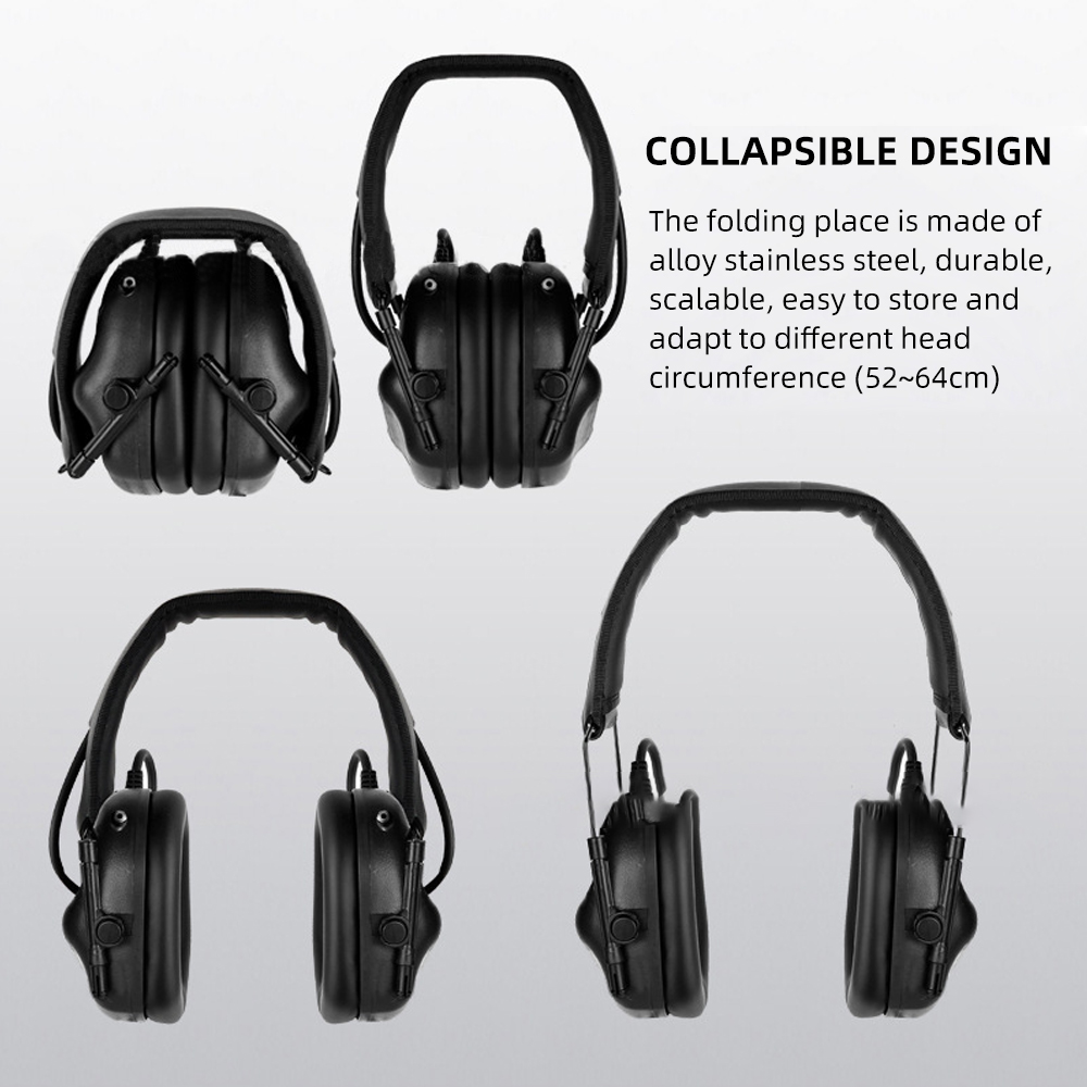 BOOIU-auriculares electrónicos - Earmuffs Foldable reseña y precio