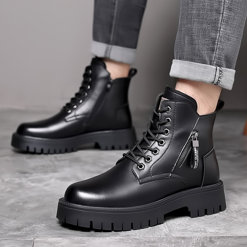 Botas clásicas de cuero genuin - Waterproof Winter Boot reseña y precio