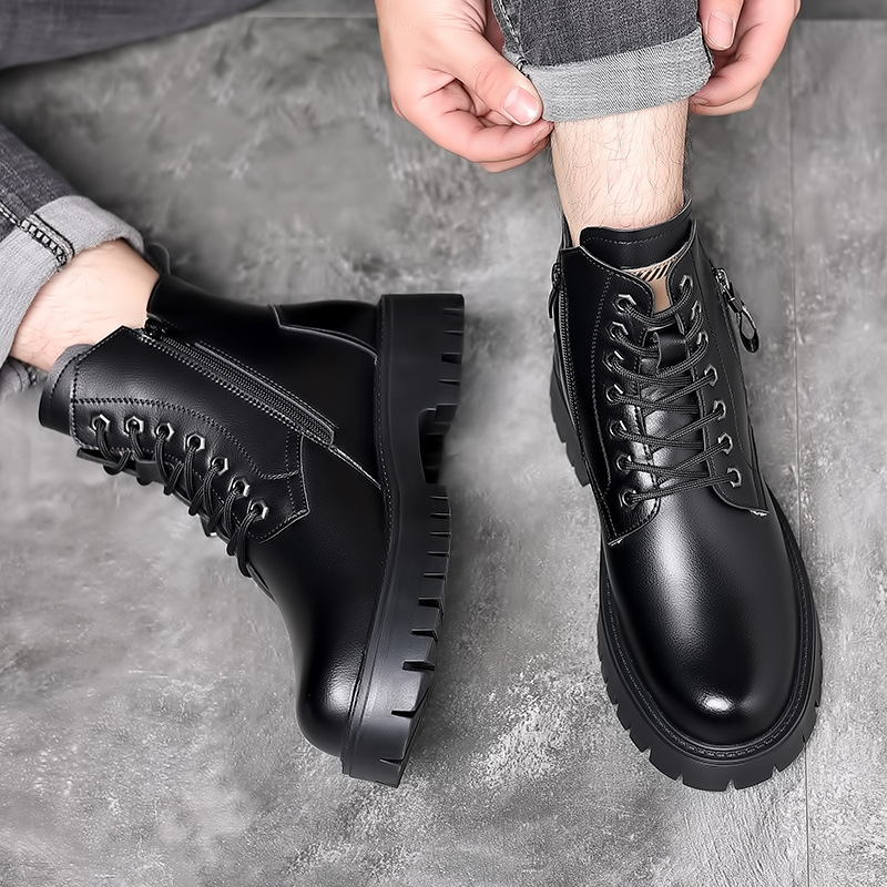 Botas clásicas de cuero genuin - Waterproof Winter Boot reseña y precio