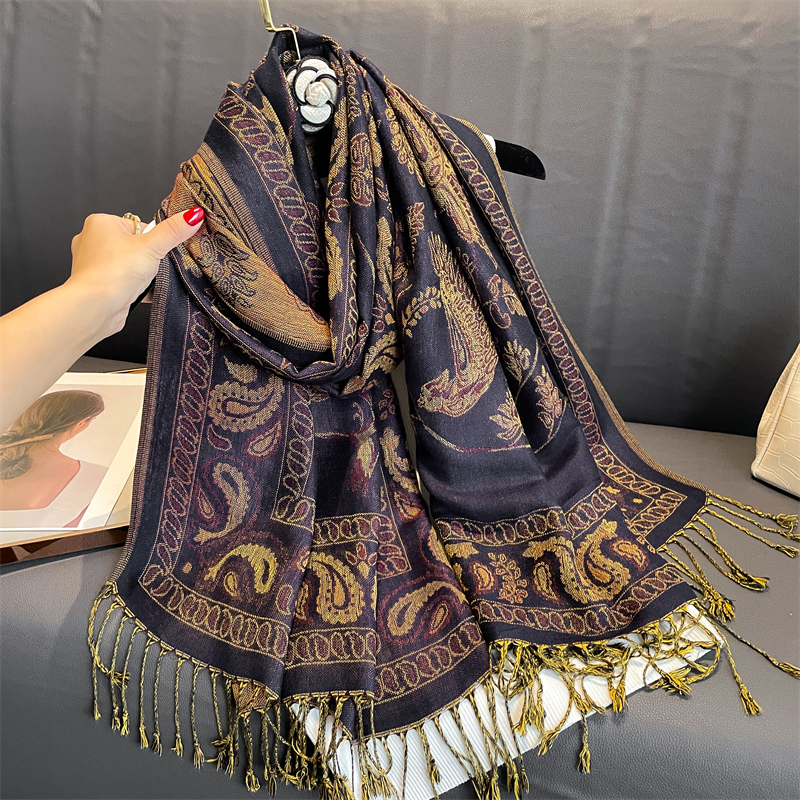Marca de lujo Otoño Cachemira  - Shawl Wrap Winter reseña y precio
