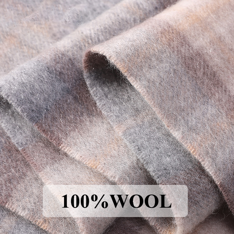 2025 bufandas a cuadros escoce - Wool Scarf Men reseña y precio