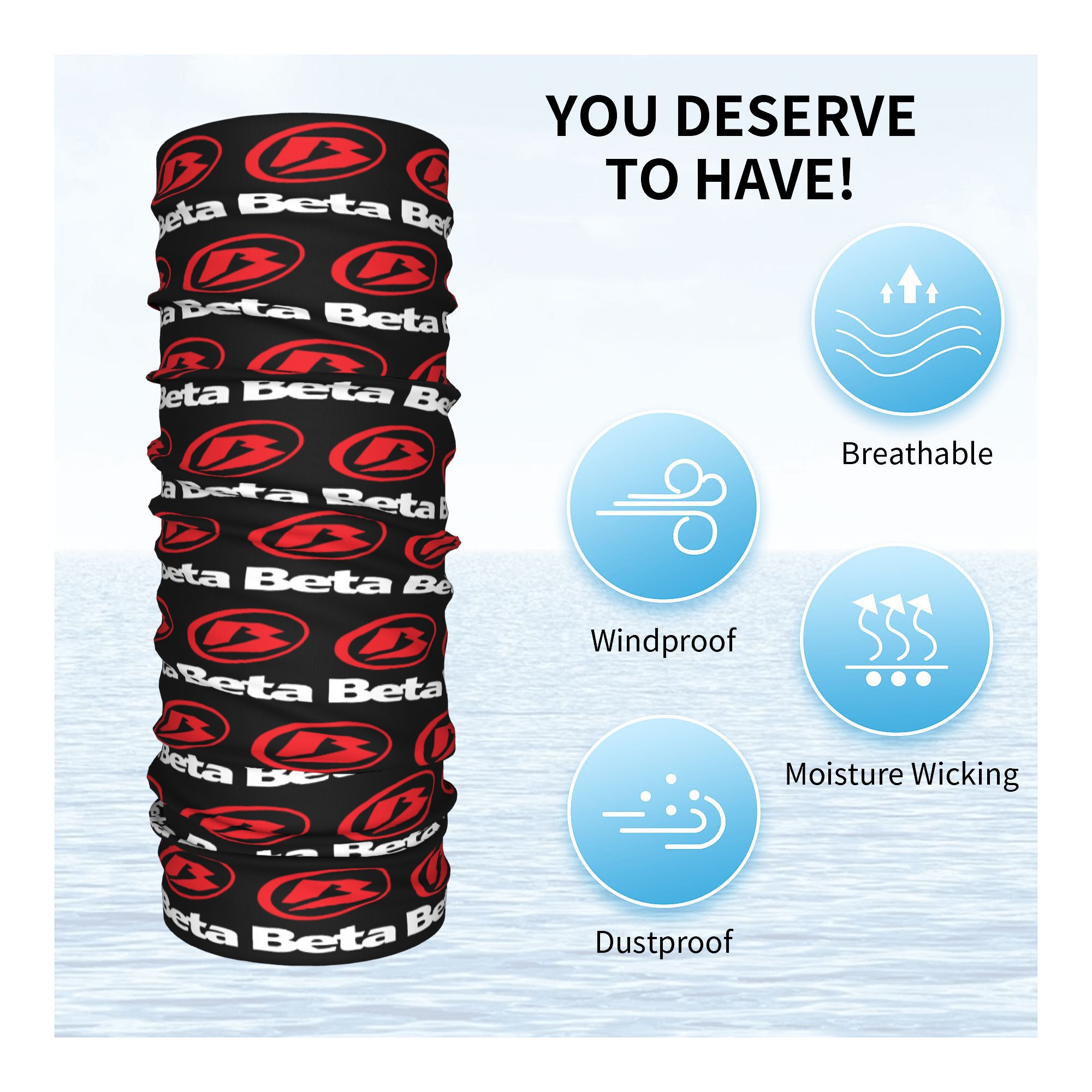 Personalizado nueva motociclet - Neck Gaiter Fleece reseña y precio