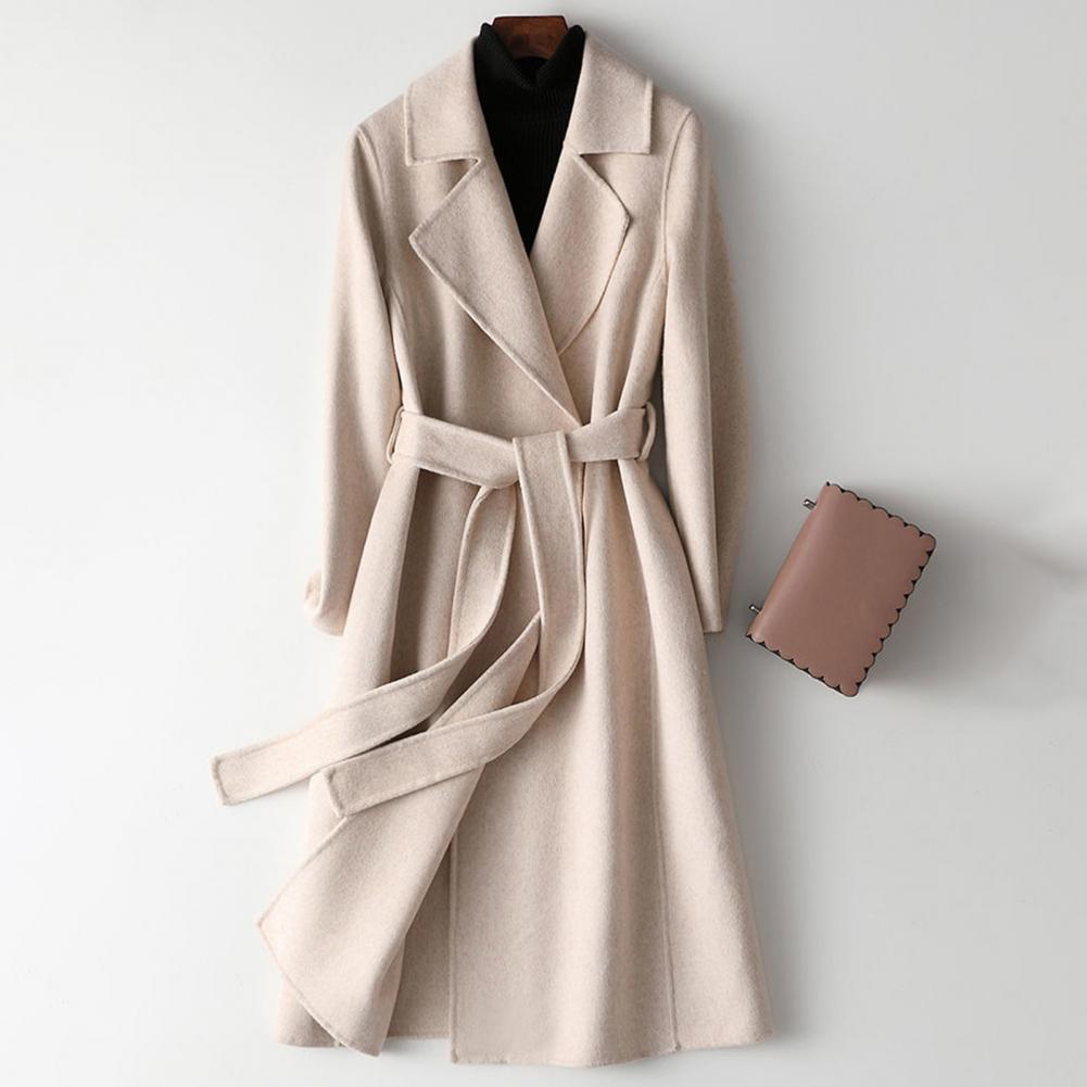 Abrigo de Lana para Mujer, Abr - Wool Coat Peacoat reseña y precio
