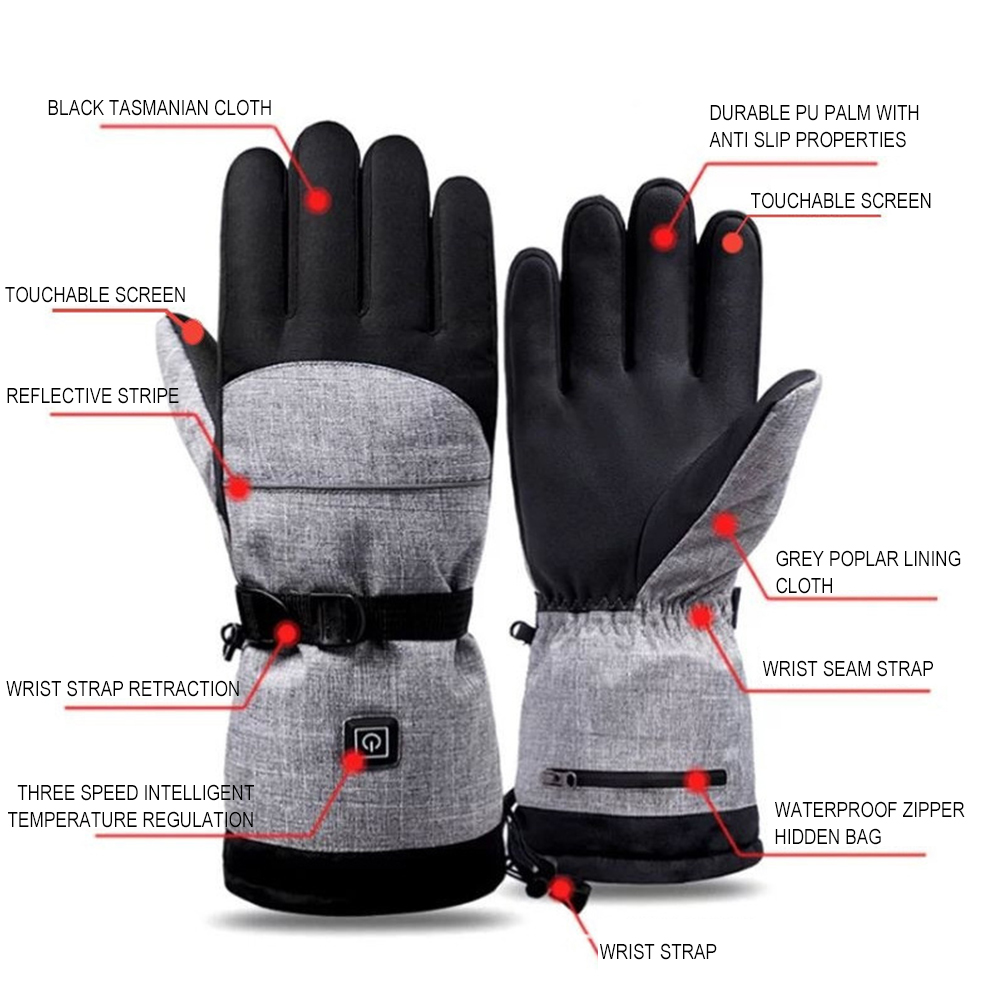 1 par de guantes térmicos eléc - Hand Warmer Electric reseña y precio