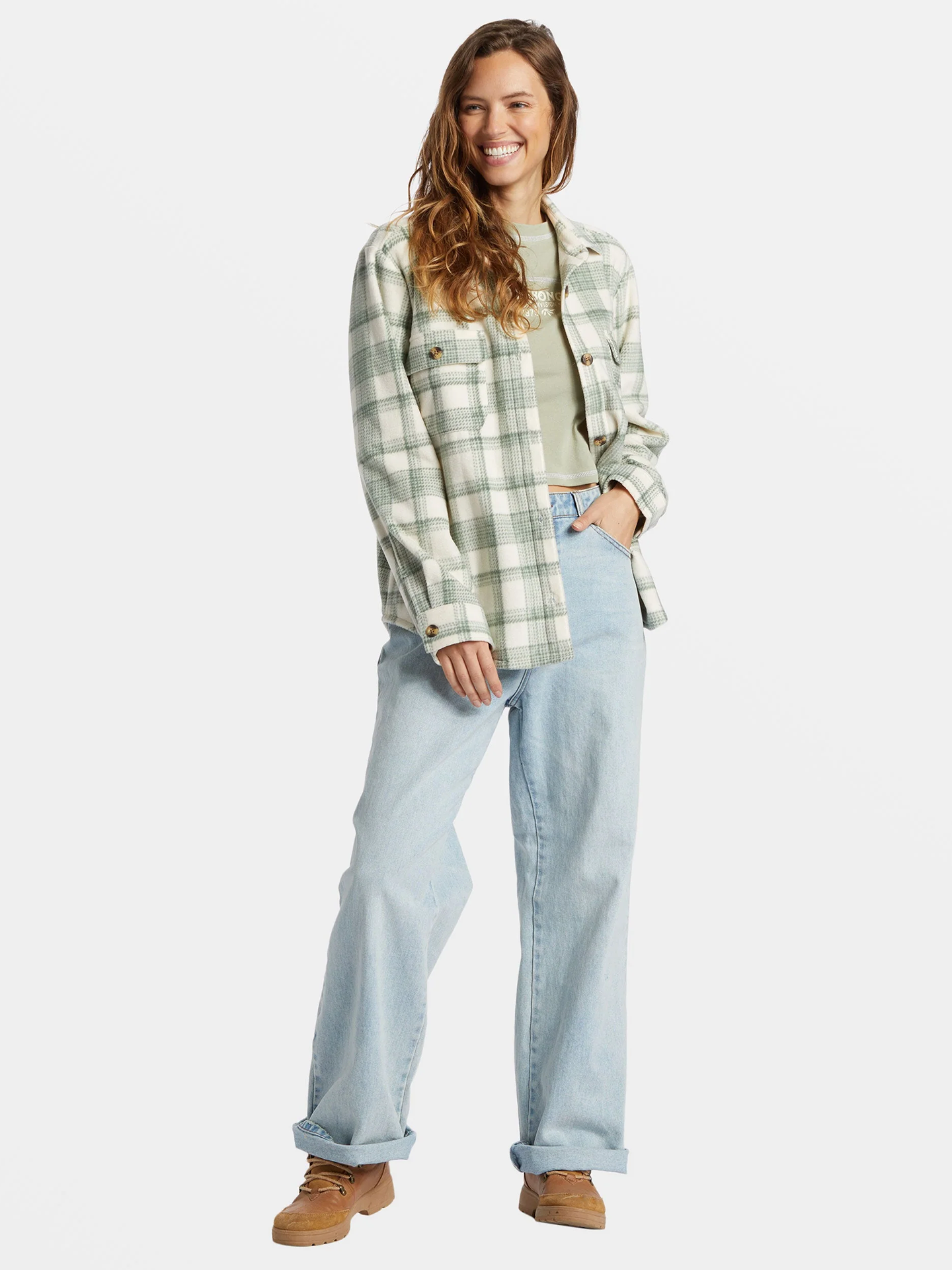   Chaqueta informal estilo cam - Flannel Shirt Lined reseña y precio