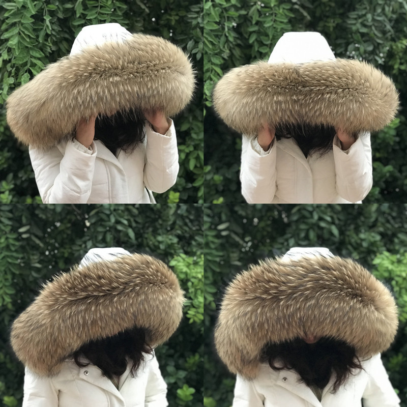 Cuello de piel de mapache Natu - Shawl Wrap Winter reseña y precio