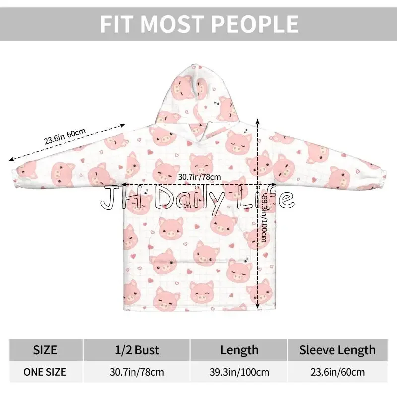 Manta de franela usable con di - Sherpa Hoodie Fleece reseña y precio