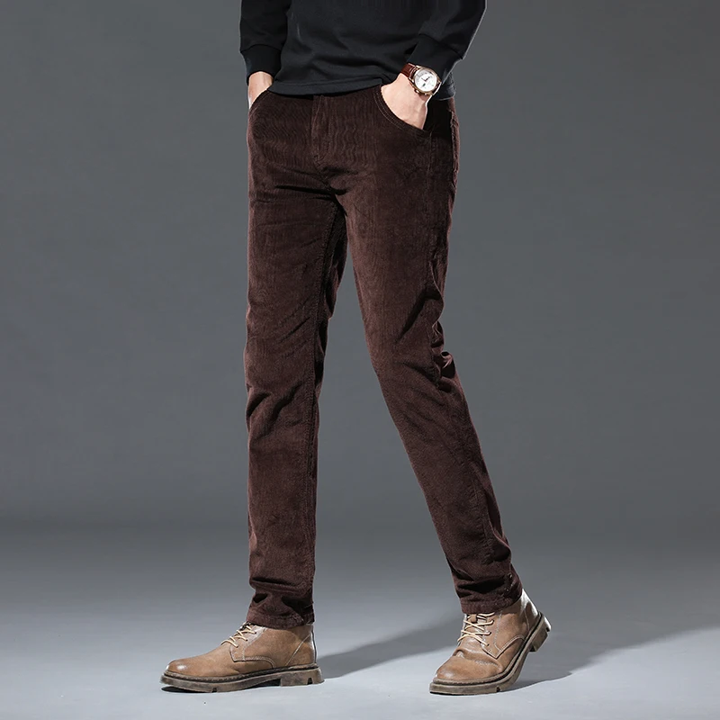 Nuevos pantalones informales d - Corduroy Pant Warm reseña y precio