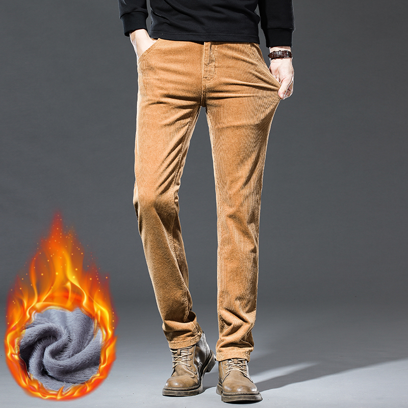 Nuevos pantalones informales d - Corduroy Pant Warm reseña y precio