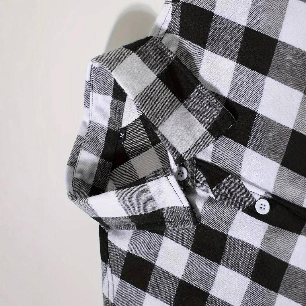Camisa de Franela para Hombre  - Flannel Shirt Lined reseña y precio