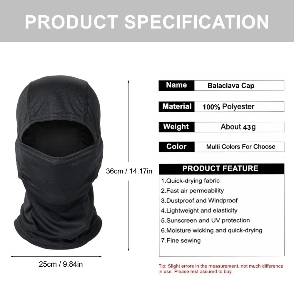 Paquete de 5 Pasamontañas de C - Balaclava Ski Mask reseña y precio
