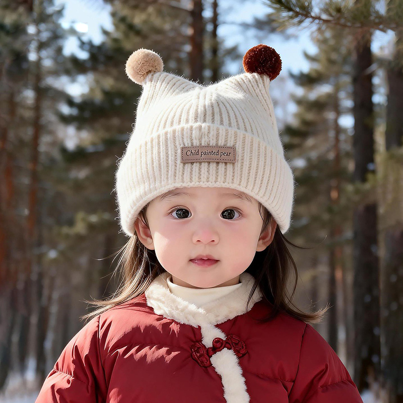 Gorro de punto para bebé de 1  - Knit Beanie Hat Warm reseña y precio