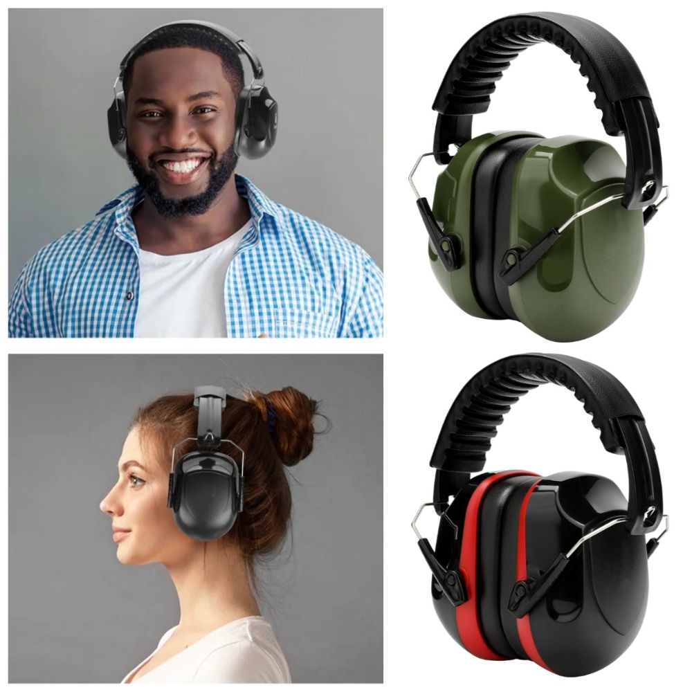 SNR-34dB Orejeras de cabeza aj - Earmuffs Foldable reseña y precio