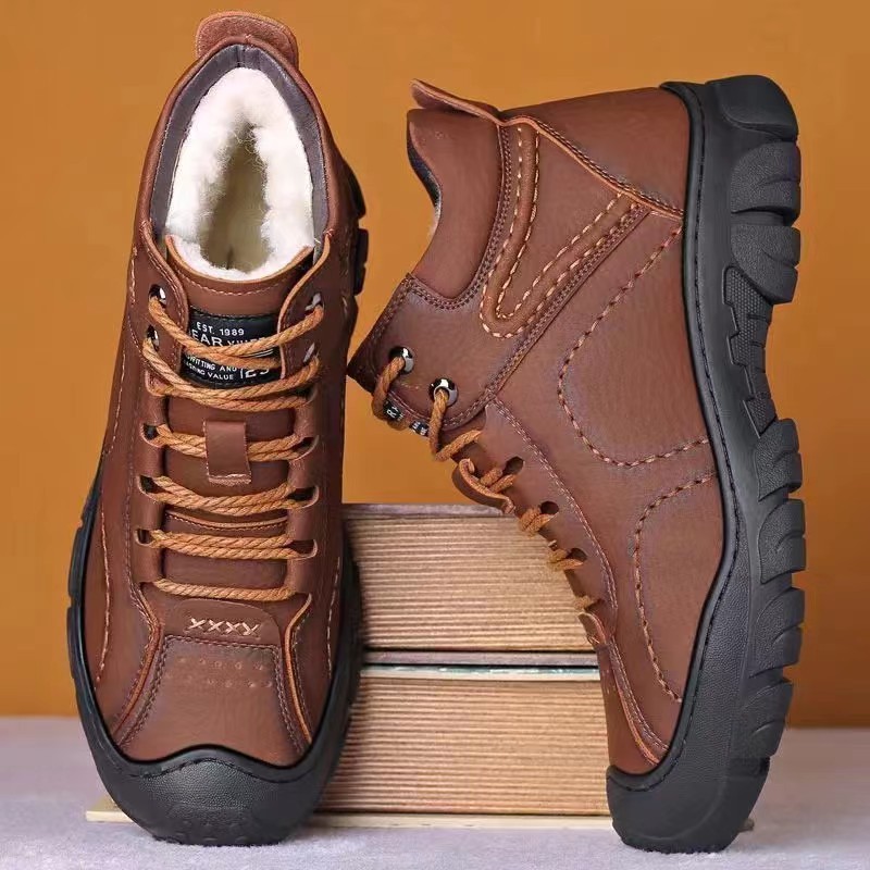 Botas de hombre con cordones,  - Waterproof Winter Boot reseña y precio