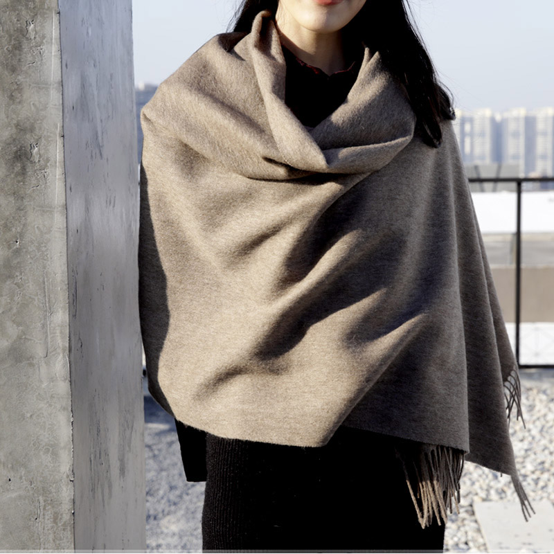 Bufanda de lana para invierno, - Shawl Wrap Winter reseña y precio