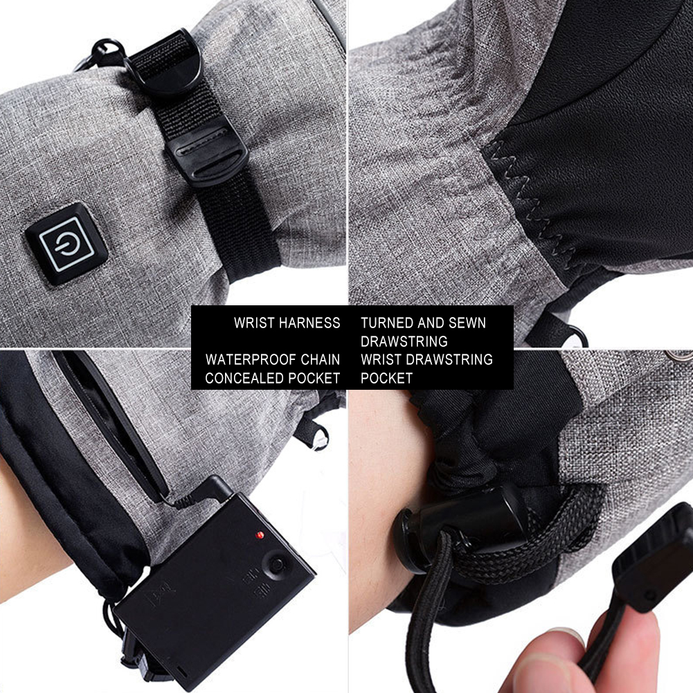 Guantes calefactables eléctric - Touch Screen Gloves reseña y precio