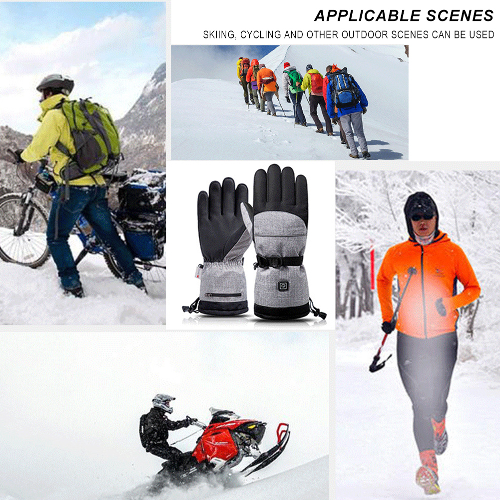Guantes calefactables eléctric - Touch Screen Gloves reseña y precio