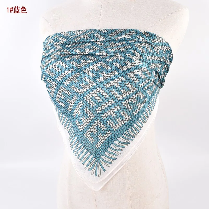 Bufanda cuadrada de seda liger - Shawl Wrap Winter reseña y precio