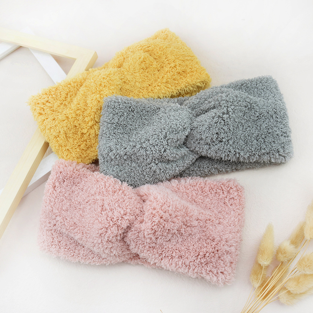 Nueva diadema ancha cruzada de - Winter Headband Fleece reseña y precio