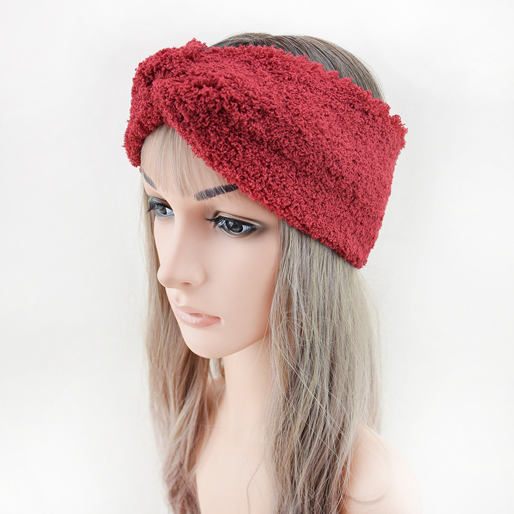 Nueva diadema ancha cruzada de - Winter Headband Fleece reseña y precio