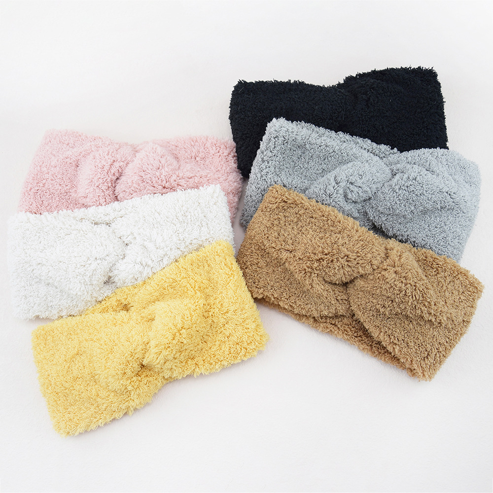 Nueva diadema ancha cruzada de - Winter Headband Fleece reseña y precio