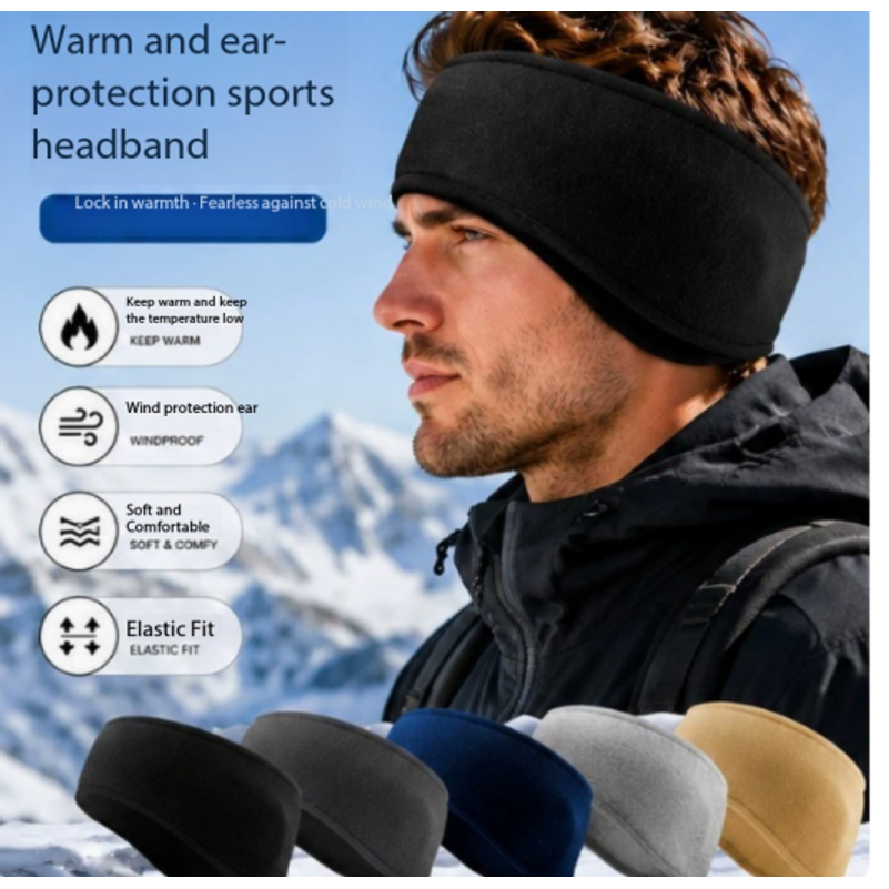 Diadema de ciclismo para hombr - Winter Headband Fleece reseña y precio