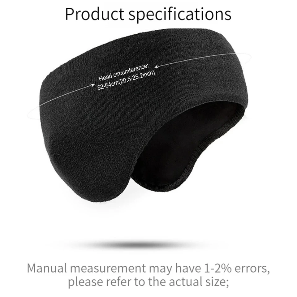 Orejeras cálidas de invierno p - Fleece Ear Warmer Band reseña y precio