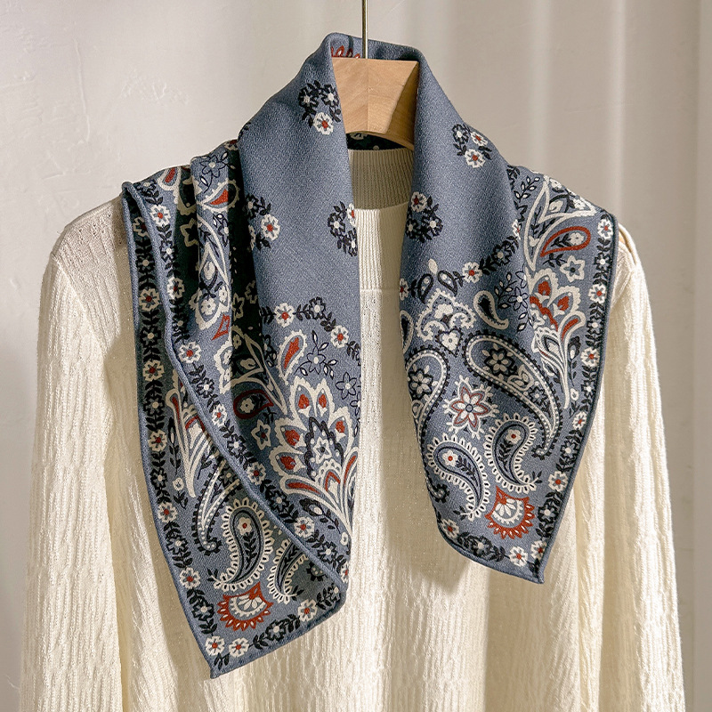 Bufanda de seda 70% lana 30% p - Shawl Wrap Winter reseña y precio