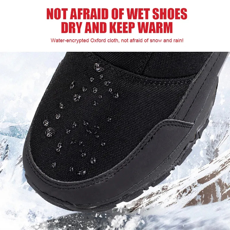 Botas de nieve al aire libre c - Waterproof Winter Boot reseña y precio