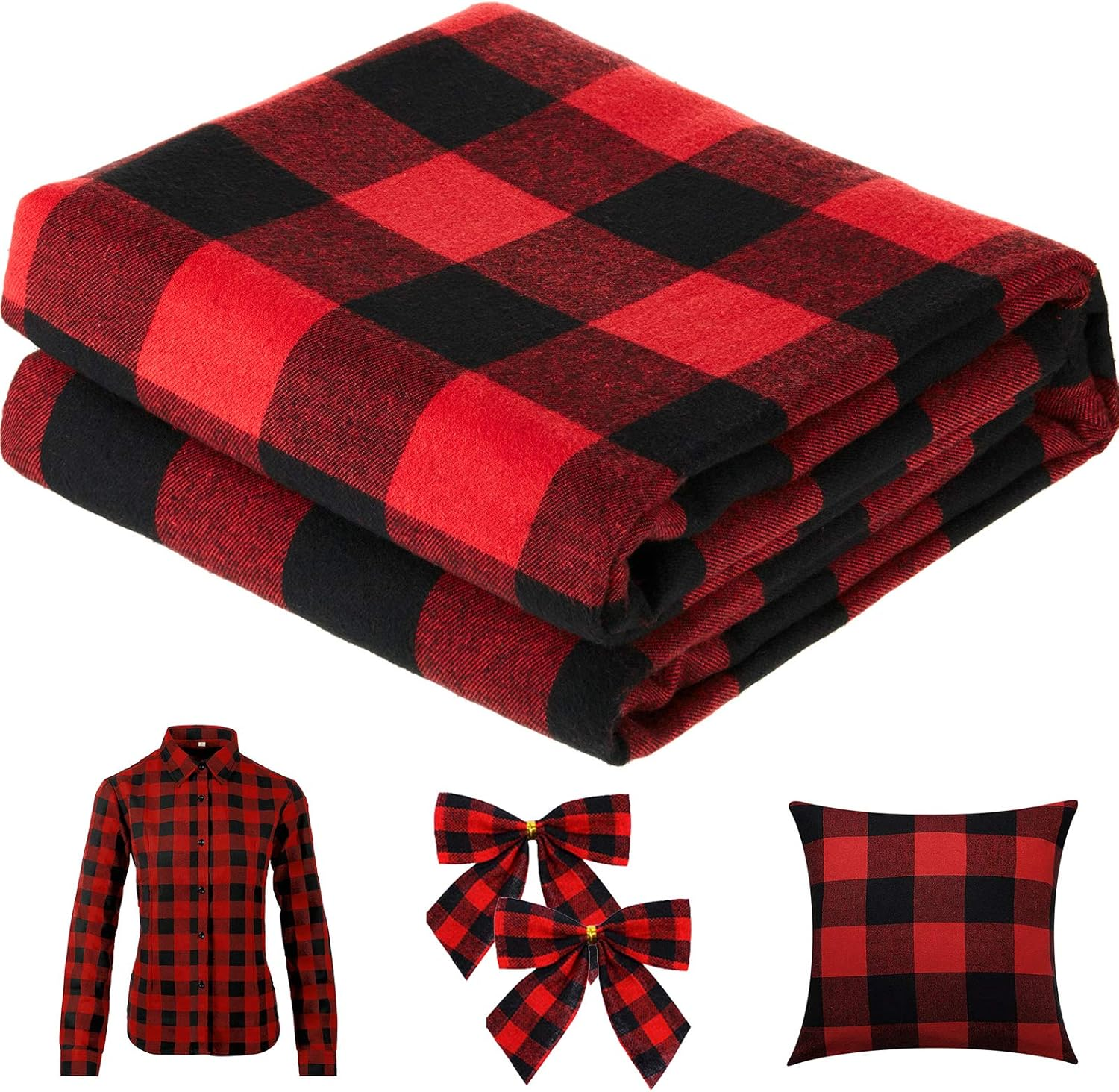 Tela a cuadros navideña para m - Flannel Shirt Lined reseña y precio
