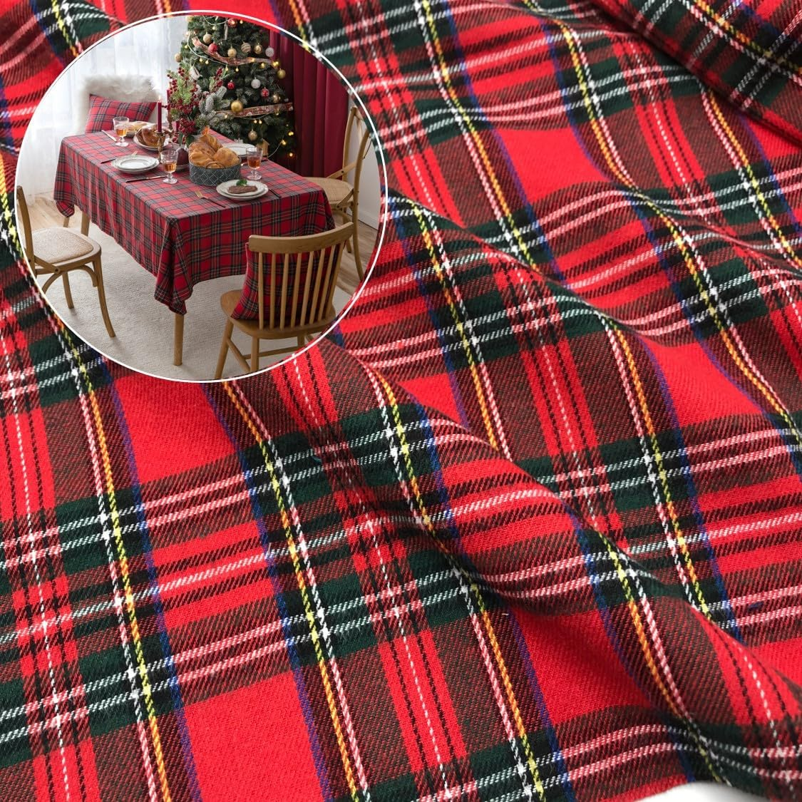 Tela a cuadros navideña para m - Flannel Shirt Lined reseña y precio