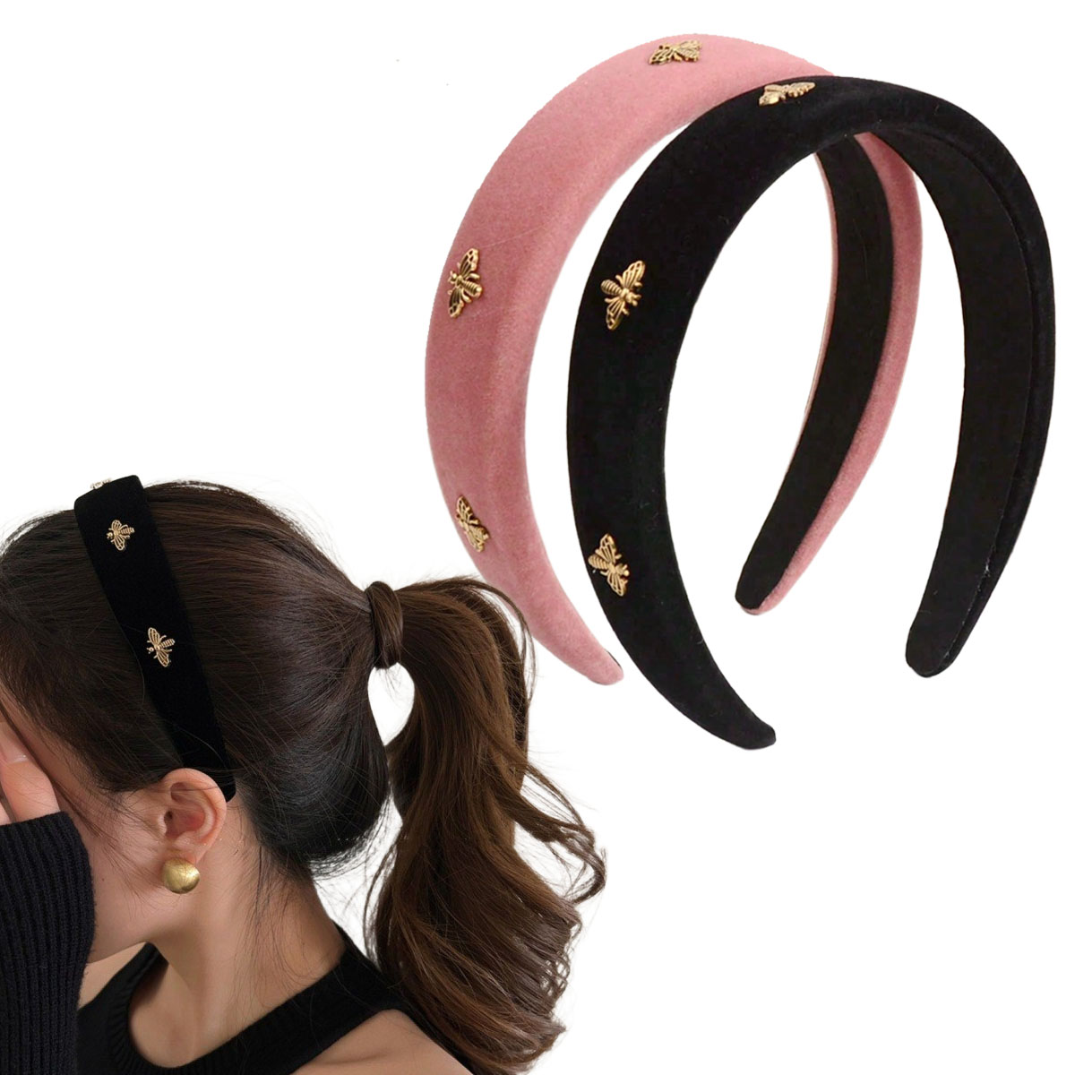 Diadema de terciopelo negro Li - Winter Headband Fleece reseña y precio