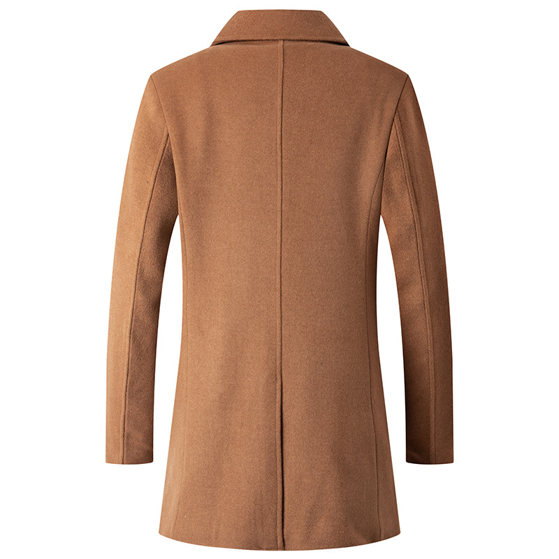 Abrigo de doble botonadura par - Wool Coat Peacoat reseña y precio