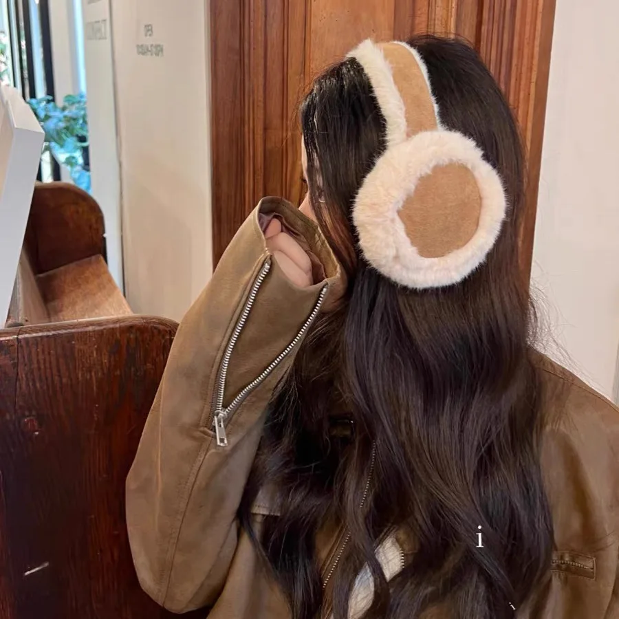 Orejeras de felpa a la moda, c - Earmuffs Foldable reseña y precio