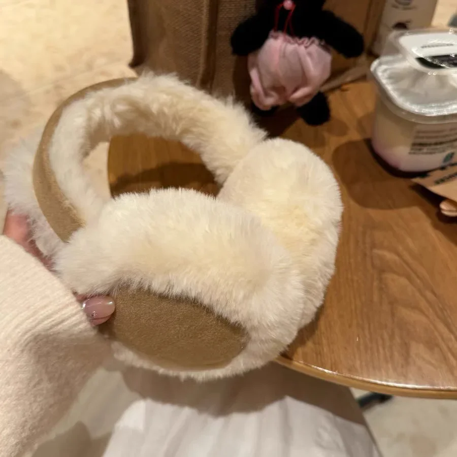 Orejeras de felpa a la moda, c - Earmuffs Foldable reseña y precio