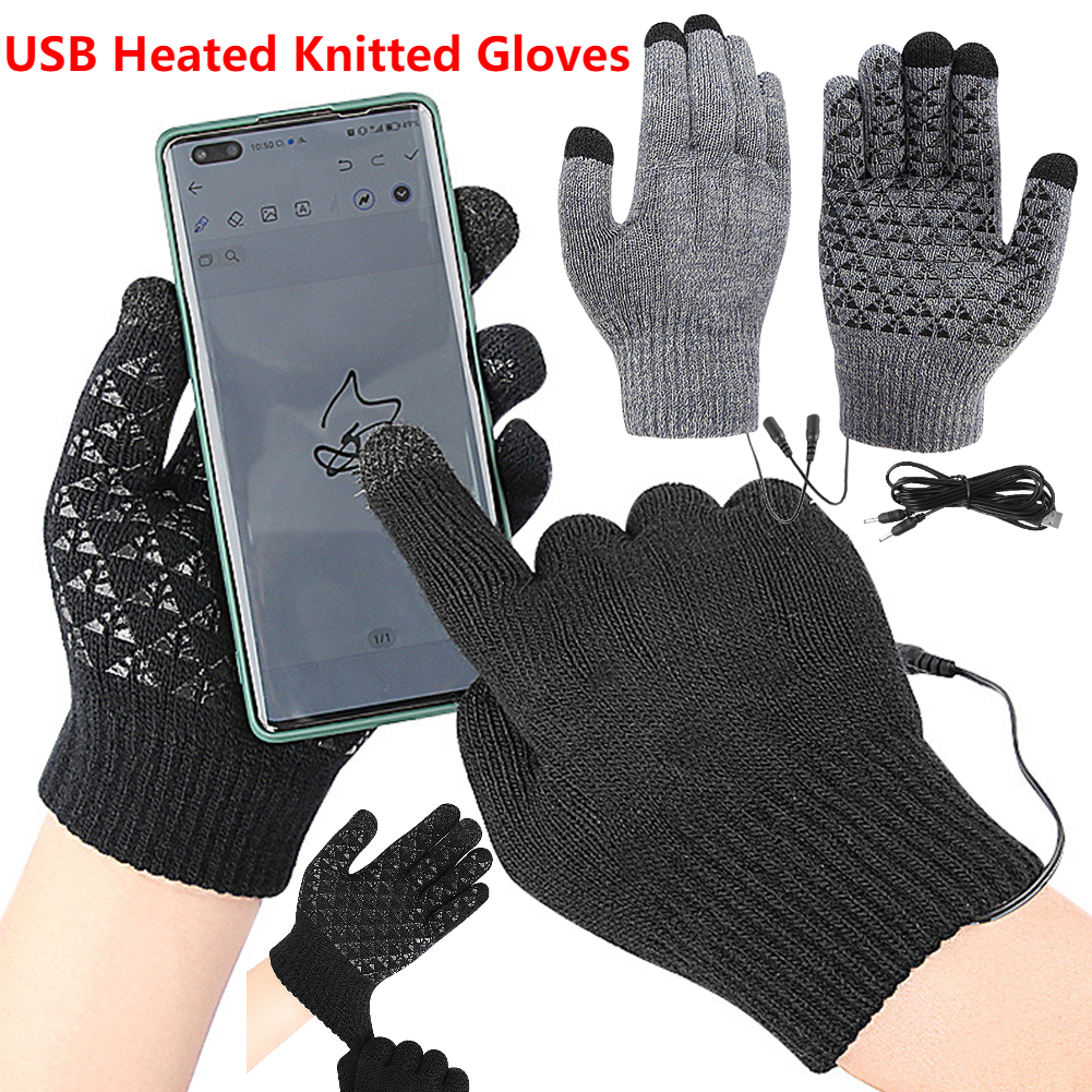 5-1 pares de guantes de punto  - Touch Screen Gloves reseña y precio