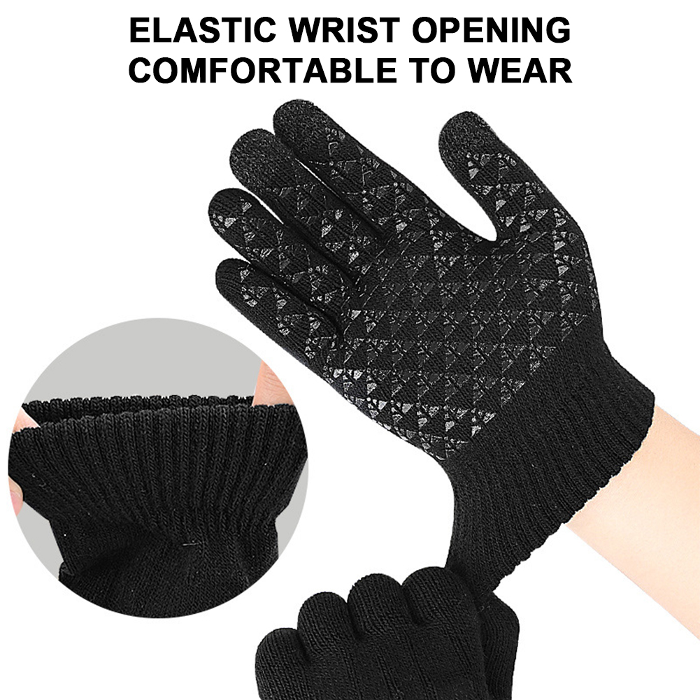5-1 pares de guantes de punto  - Touch Screen Gloves reseña y precio