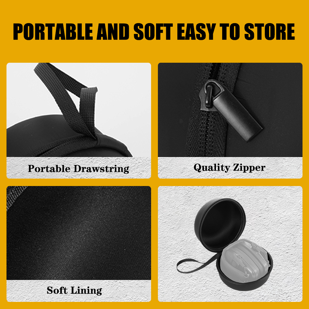 Caja para auriculares con canc - Earmuffs Foldable reseña y precio